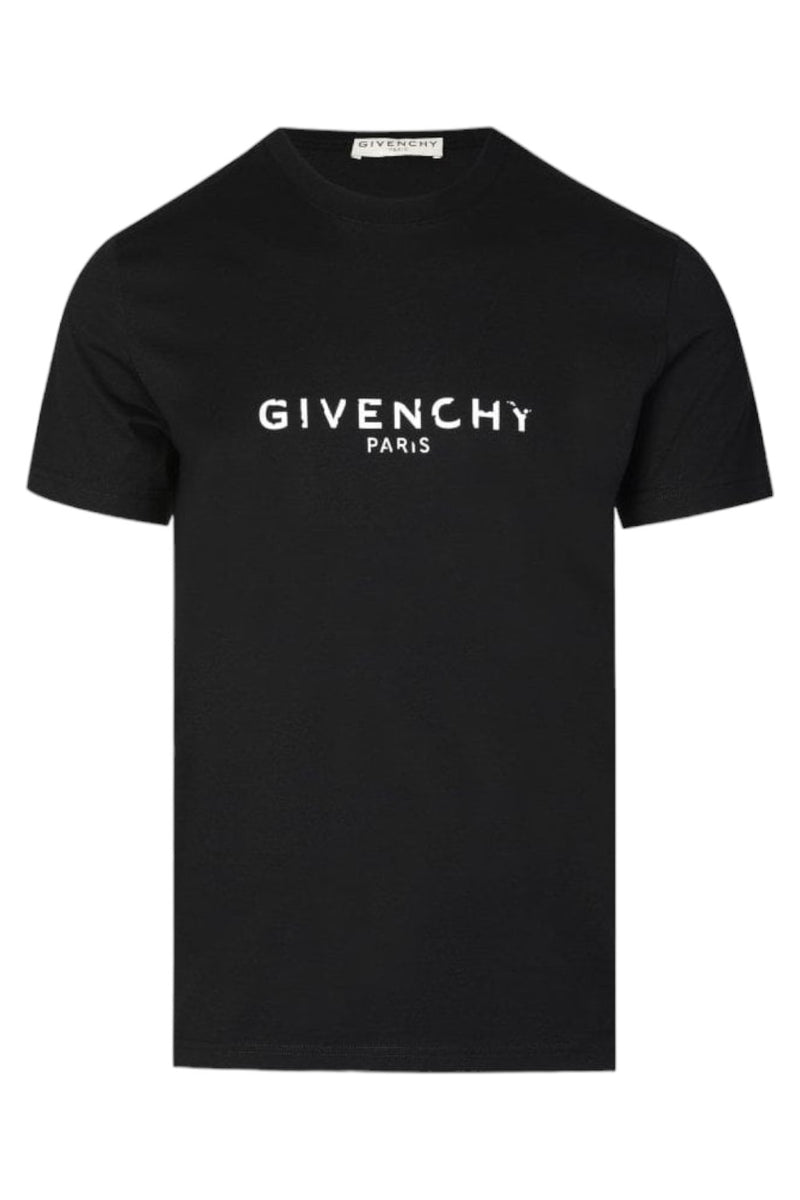 Givenchy destroyed t shirt black best sale