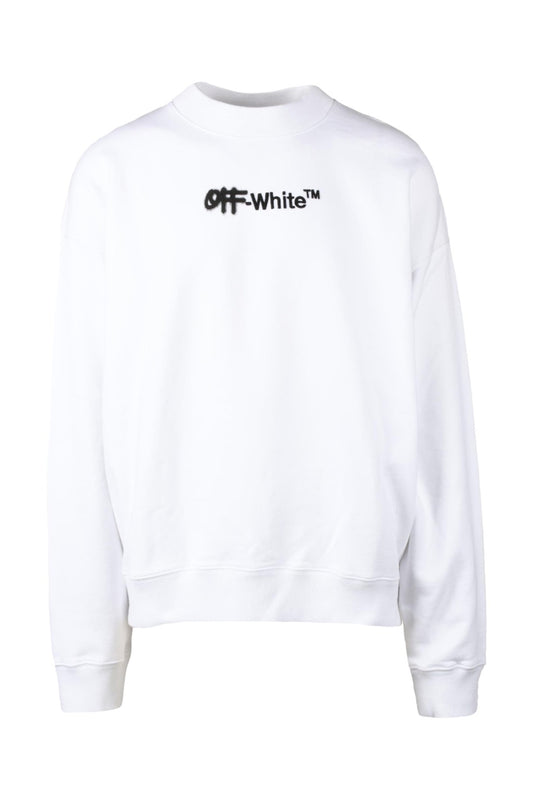 Off-White Logo-Printed Cotton Sweatshirt