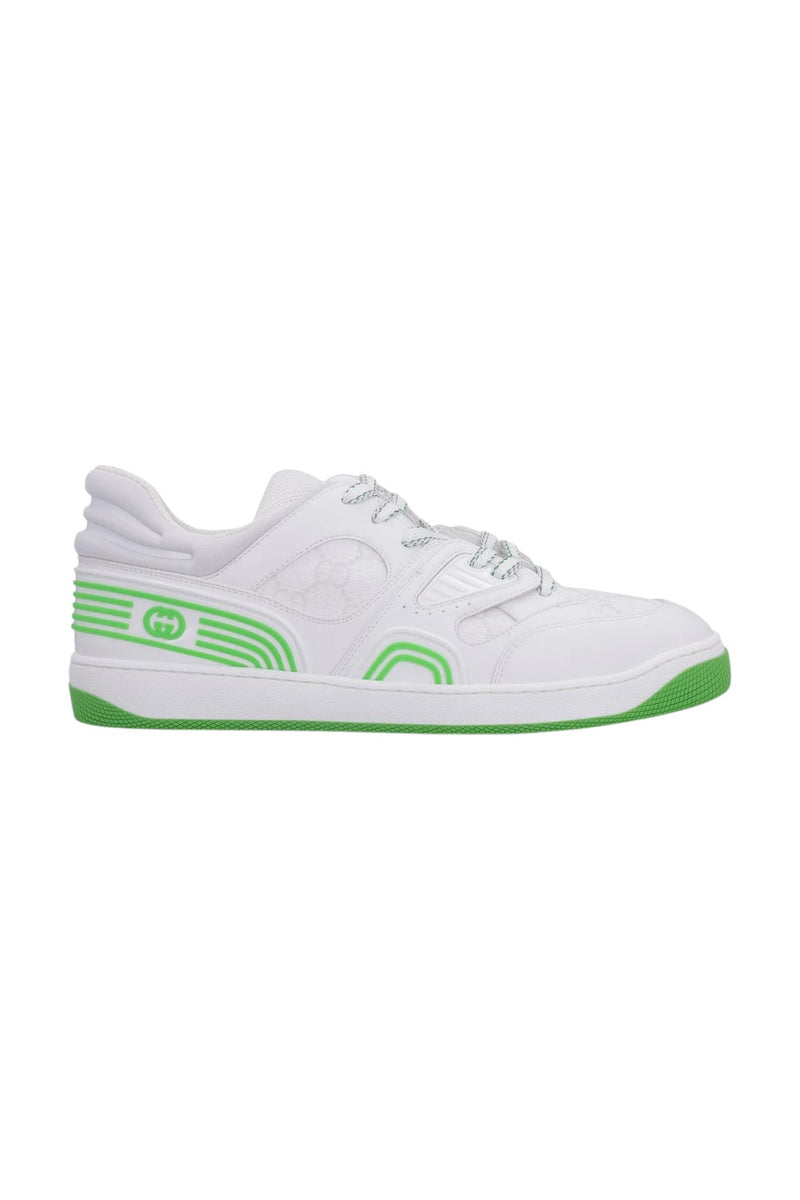 Gucci Low-Top Basket Sneakers White
