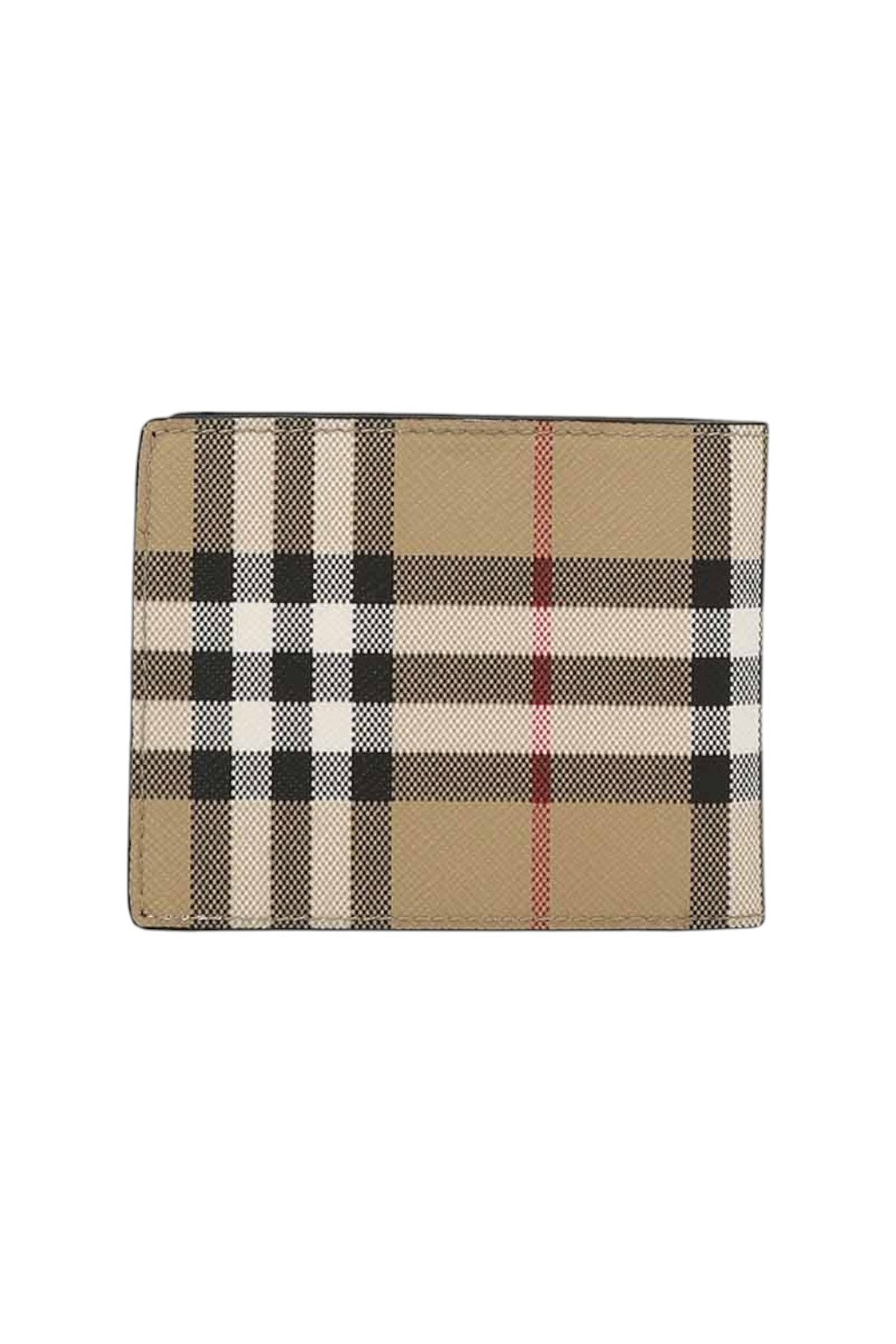 Burberry Check Print Bi-fold Wallet