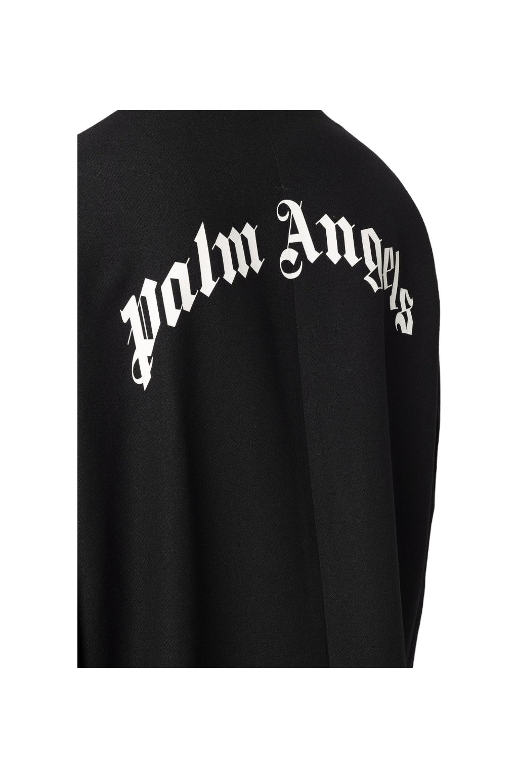 Palm Angels Curved Logo Classic Coat