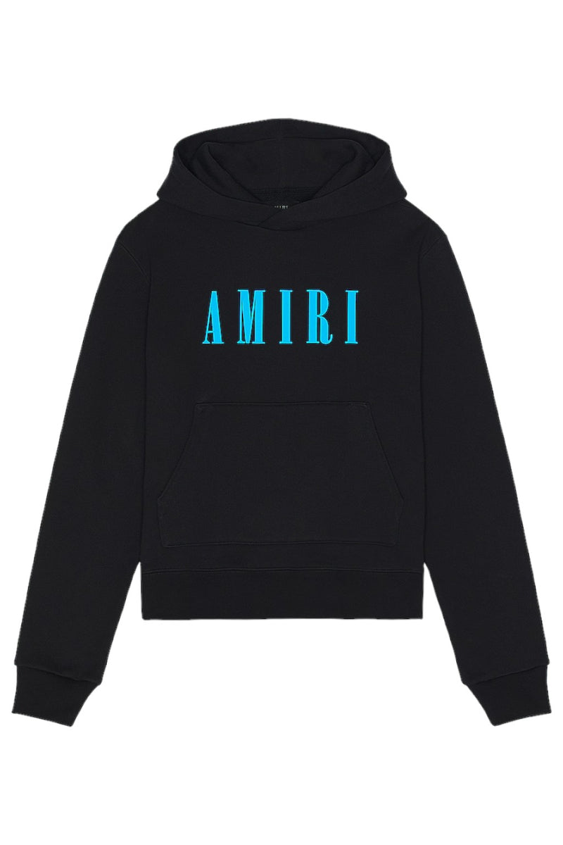 Amiri Core Logo Hoodie Black/Blue