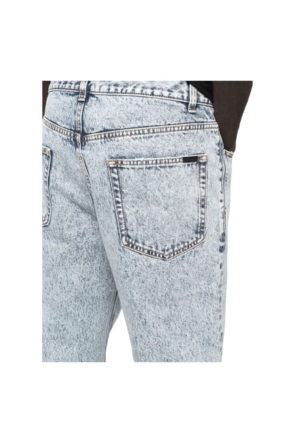 Saint Laurent Acid-Wash Denim Jeans