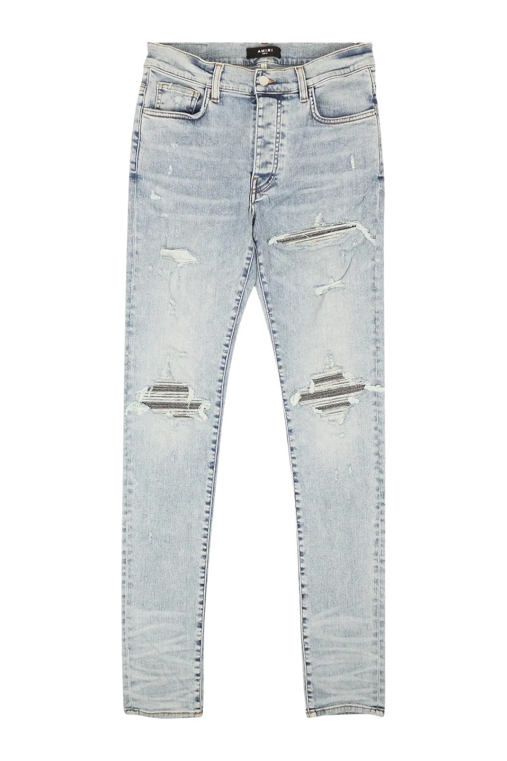 Amiri MX1 Iridescent Skinny Jeans 'Vintage Blue'