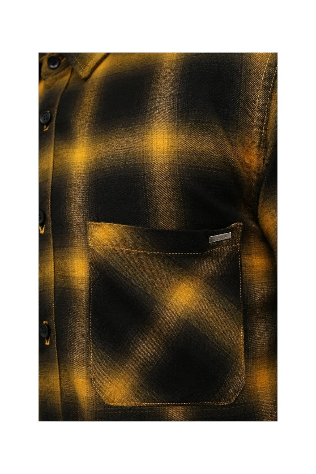 Amiri Dip Dye Shadow Plaid Shirt