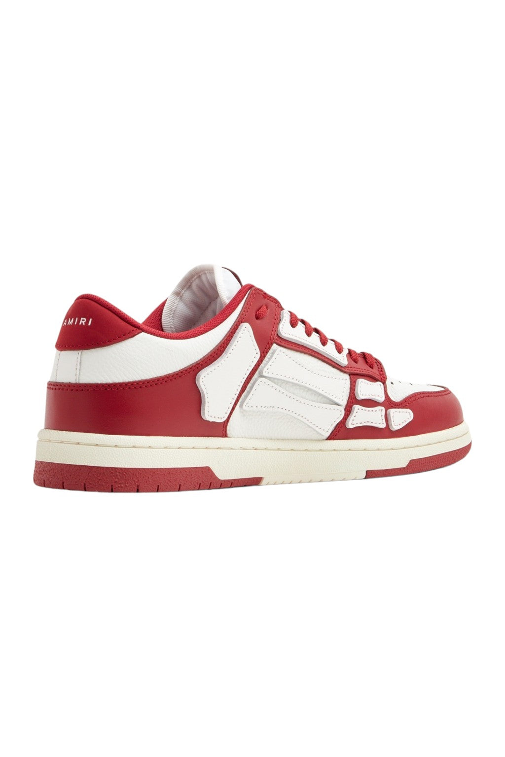 Amiri Skeleton Low-Top Sneakers Red