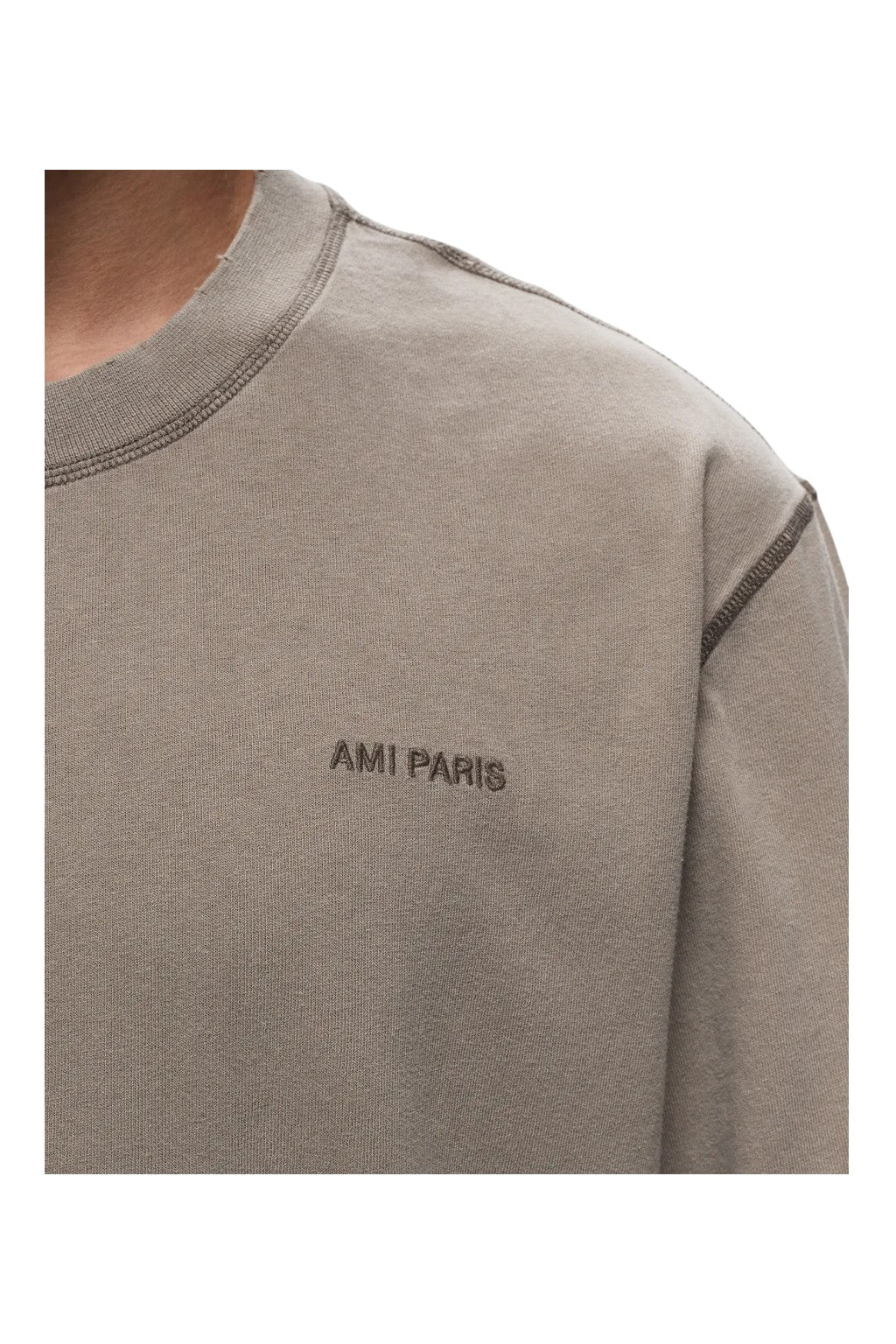 Ami Paris Logo Fade Out T-Shirt