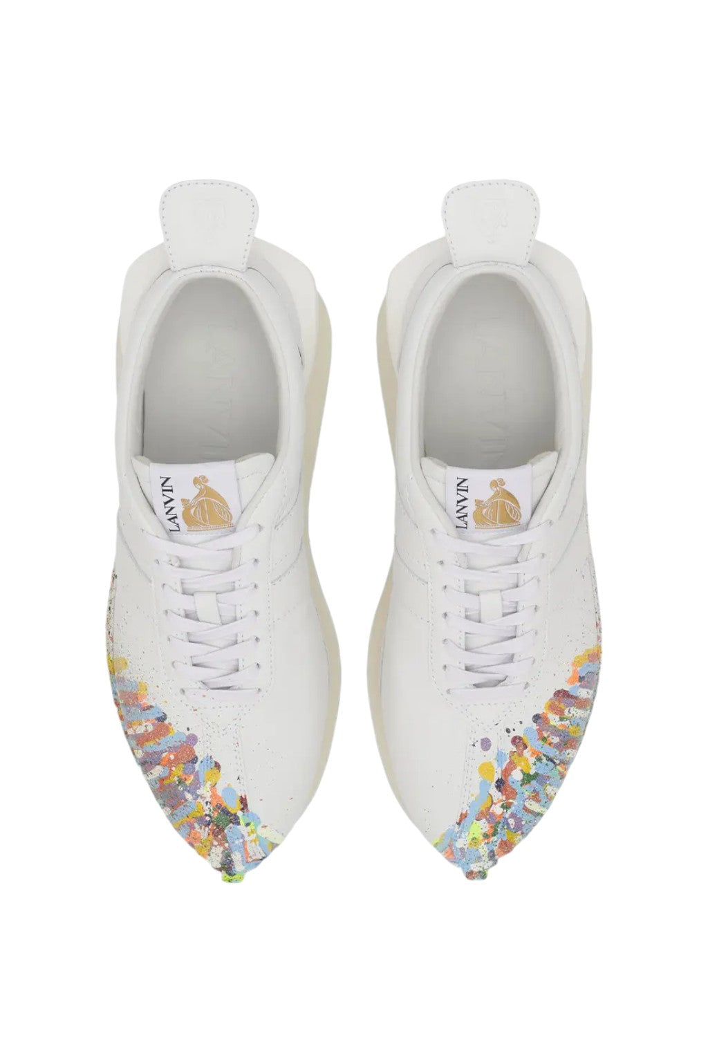 Lanvin X Gallery Dept. Splatter Bumper Sneakers