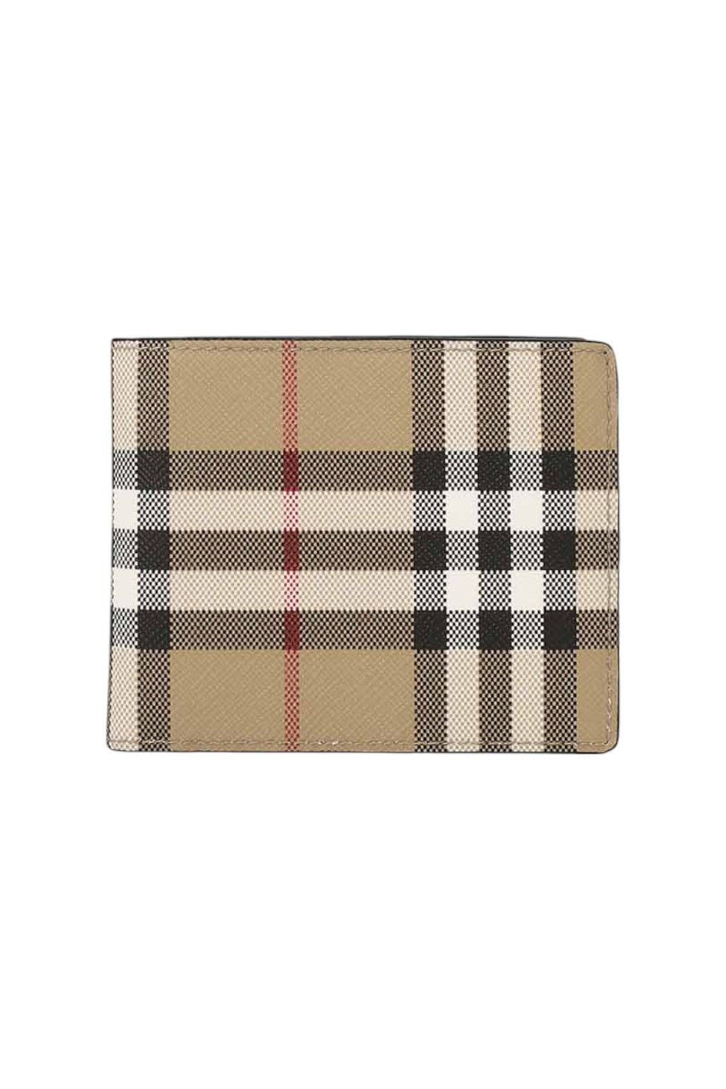 Burberry Check Print Bi-fold Wallet