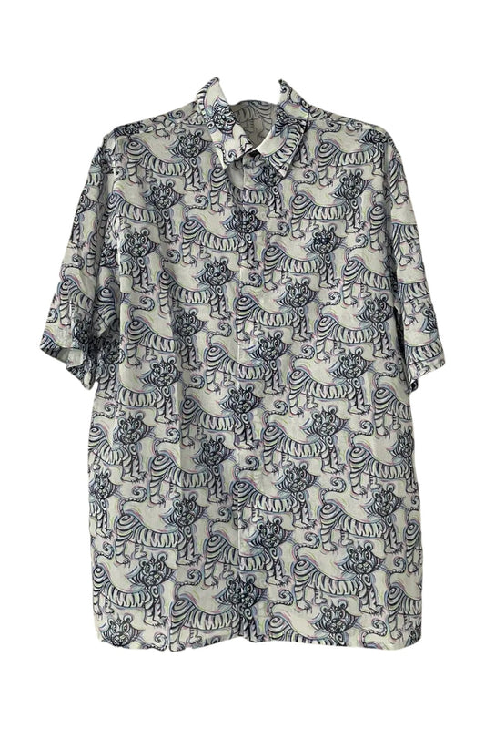 Dior x Kenny Scharf Psychedelic Cat Shirt