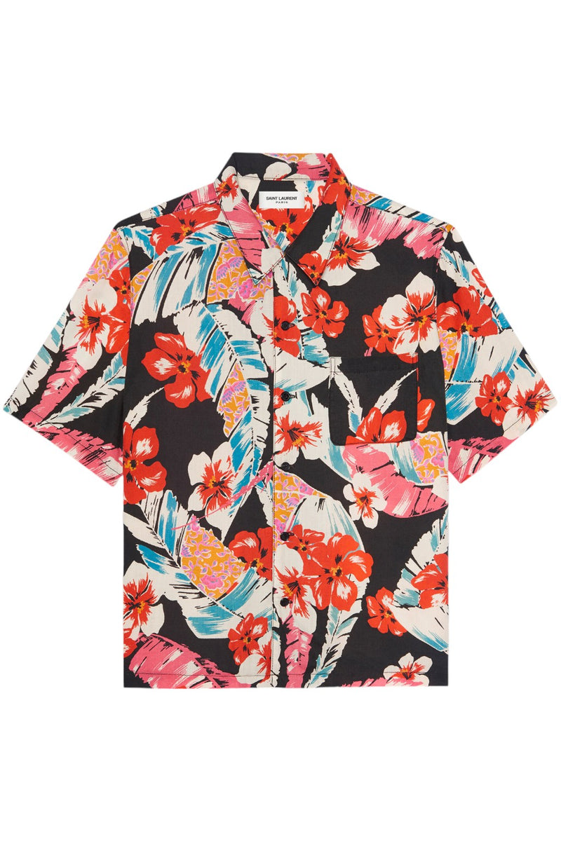 Saint Laurent Multicolor Hawaiian Shirt