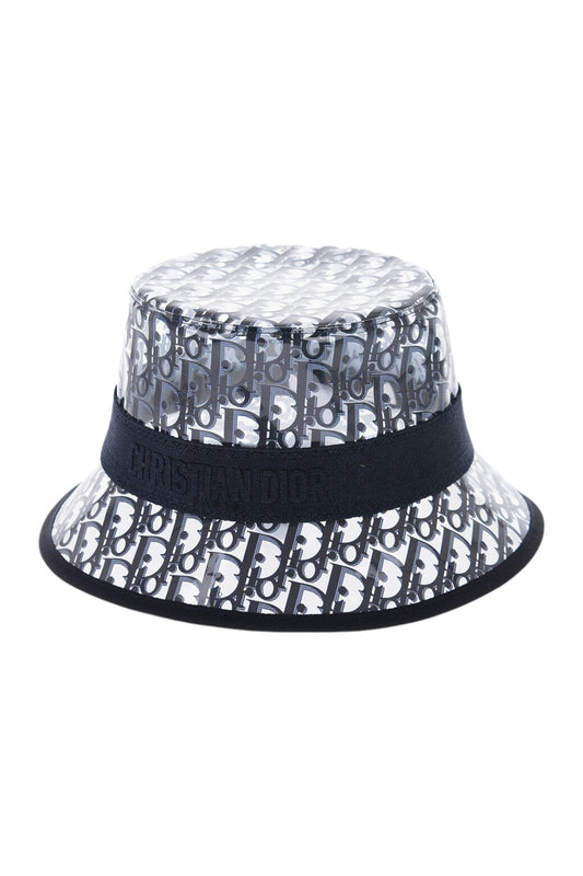 Dior PVC French Oblique Logo Bucket Hat