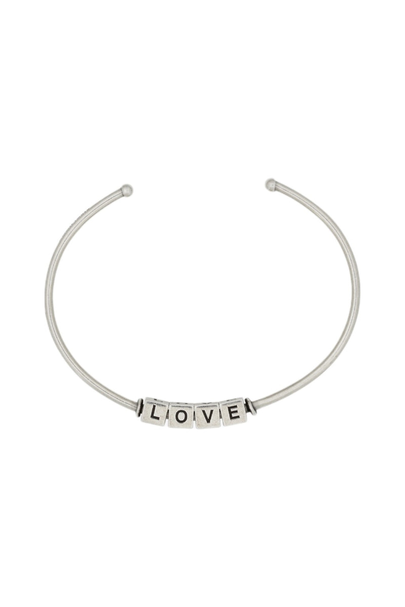 Saint Laurent Love Cube Cuff Bracelet