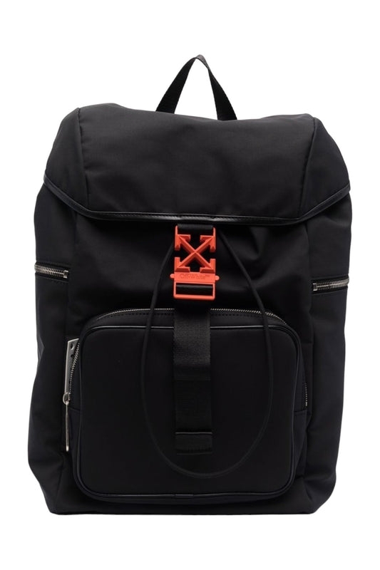 Off-White Leather Arrows Backpack