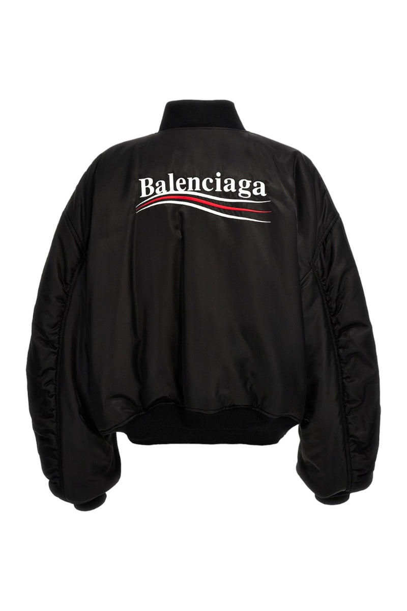 Balenciaga Political Varsity Bomber Jacket