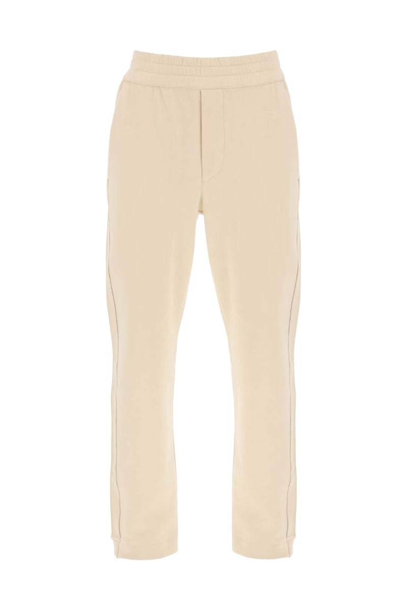 Zegna Cotton & Cashmere Sweatpants Beige