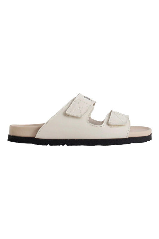 Palm Angels Leather Logo Sandals