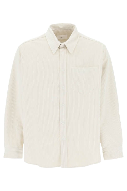 AMI Cotton Corduroy Overshirt
