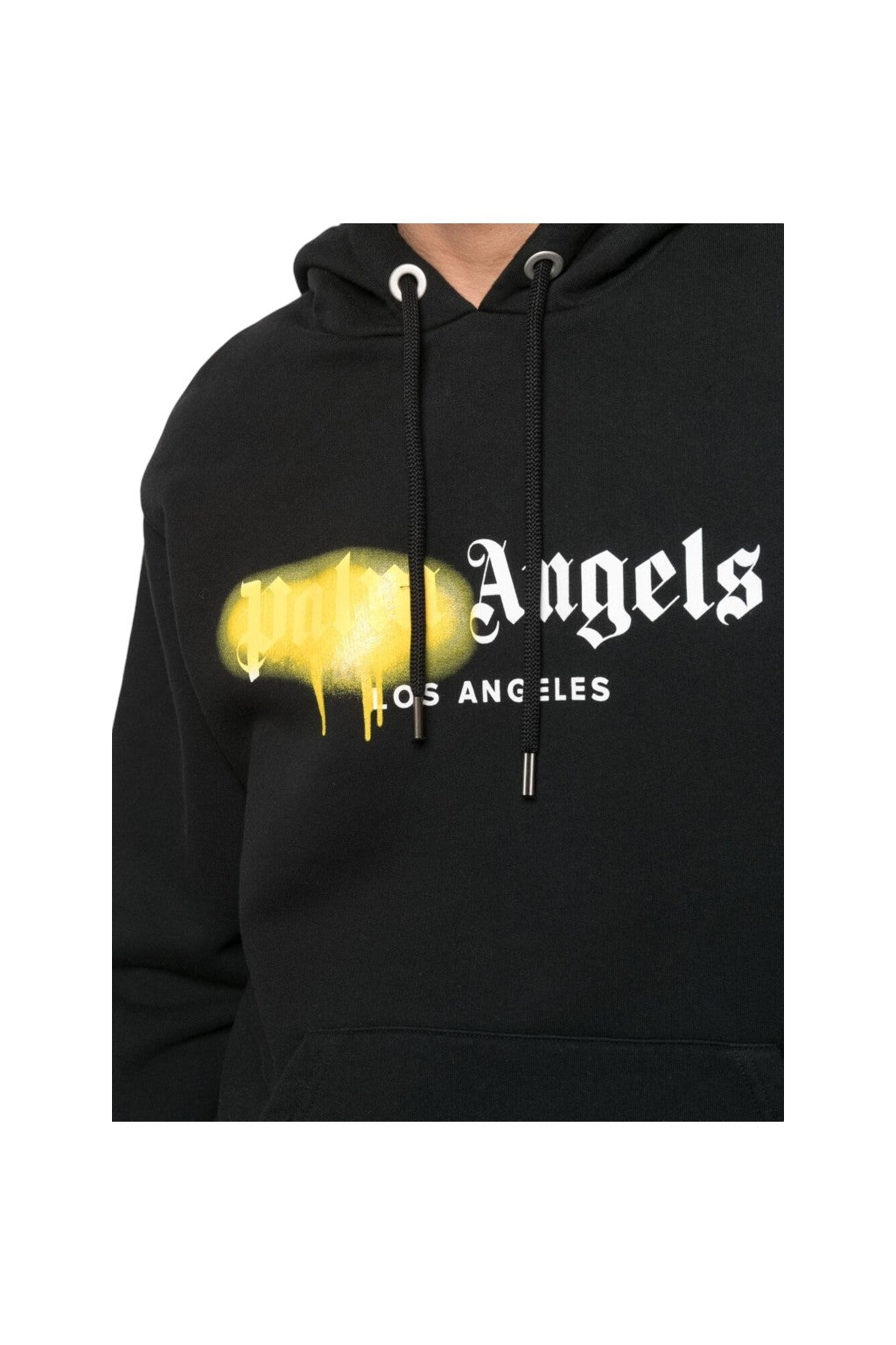 Palm Angels Logo Sprayed Hoodie