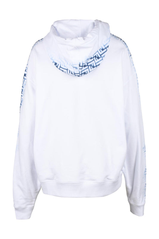 Fendi Logo-Print Cotton-Jersey Hoodie