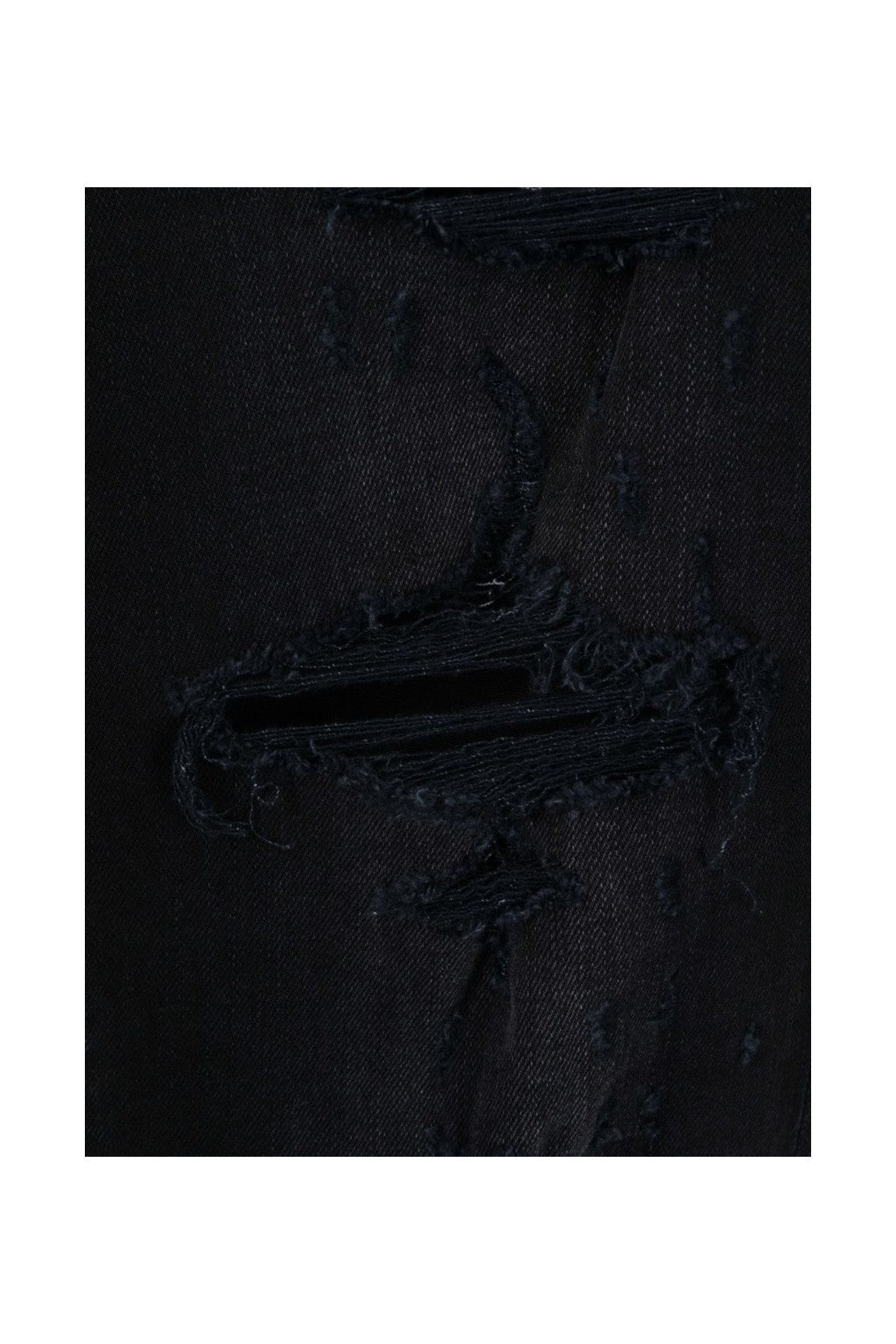 Amiri Denim Logo Appliqué Aged Black Jeans