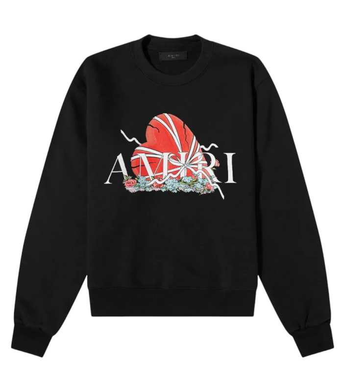 Amiri Broken Heart Logo Sweatshirt