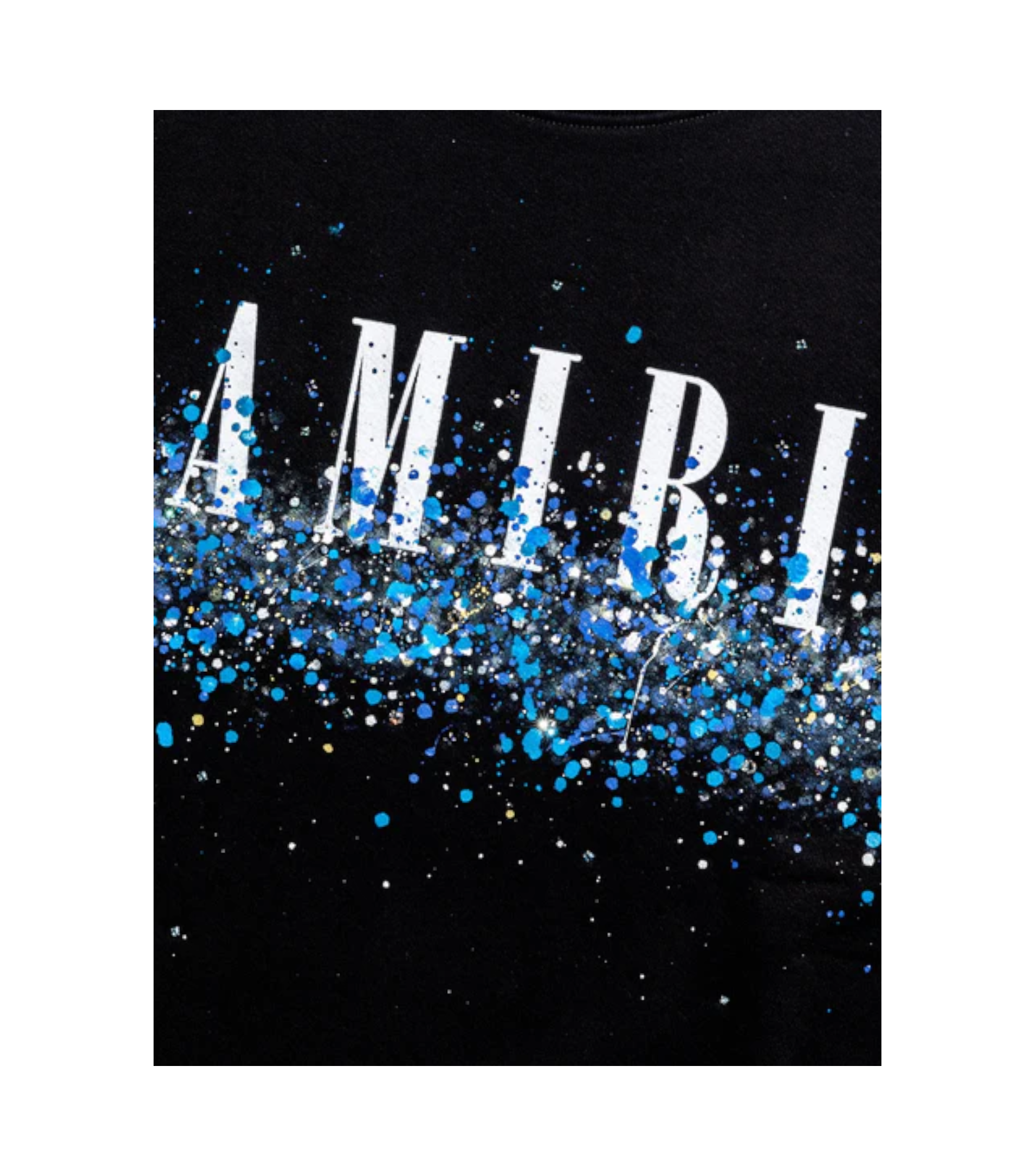 AMIRI Black Crystal Core Logo Painter T-Shirt Amiri
