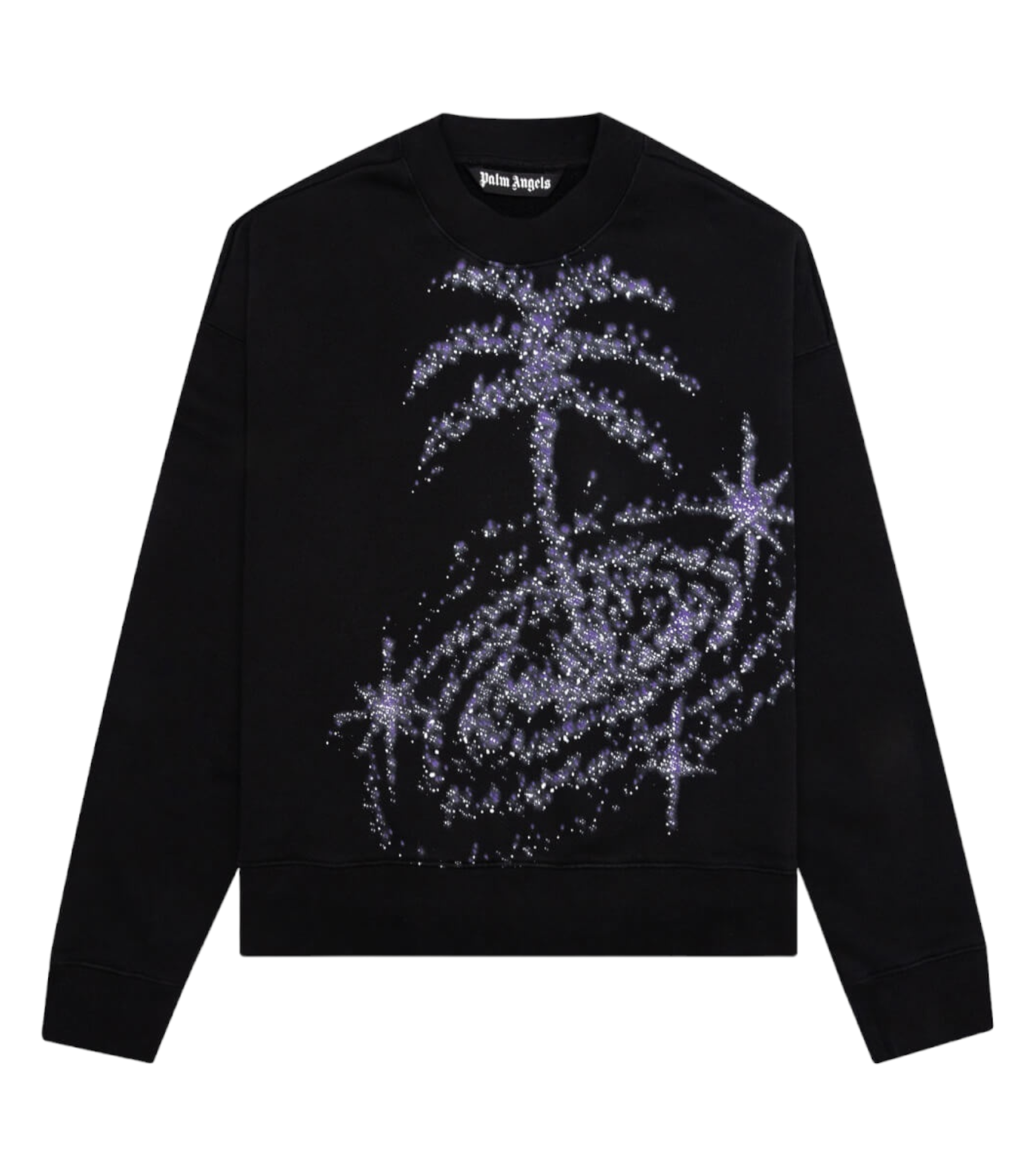 Palm Angels Galaxy Print Sweatshirt