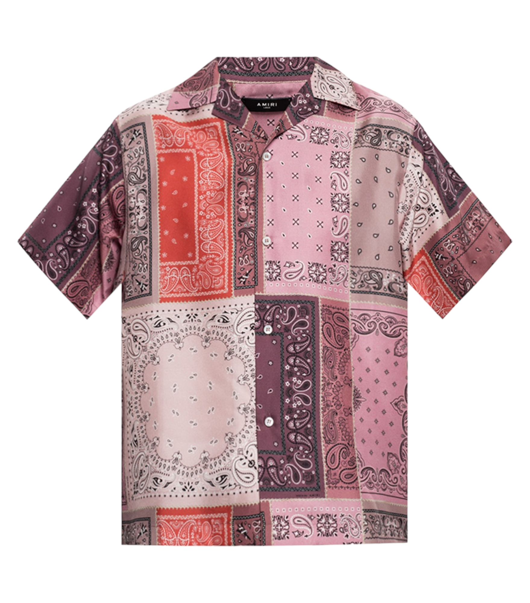 Amiri Paisley Patterned Bandana Silk Shirt