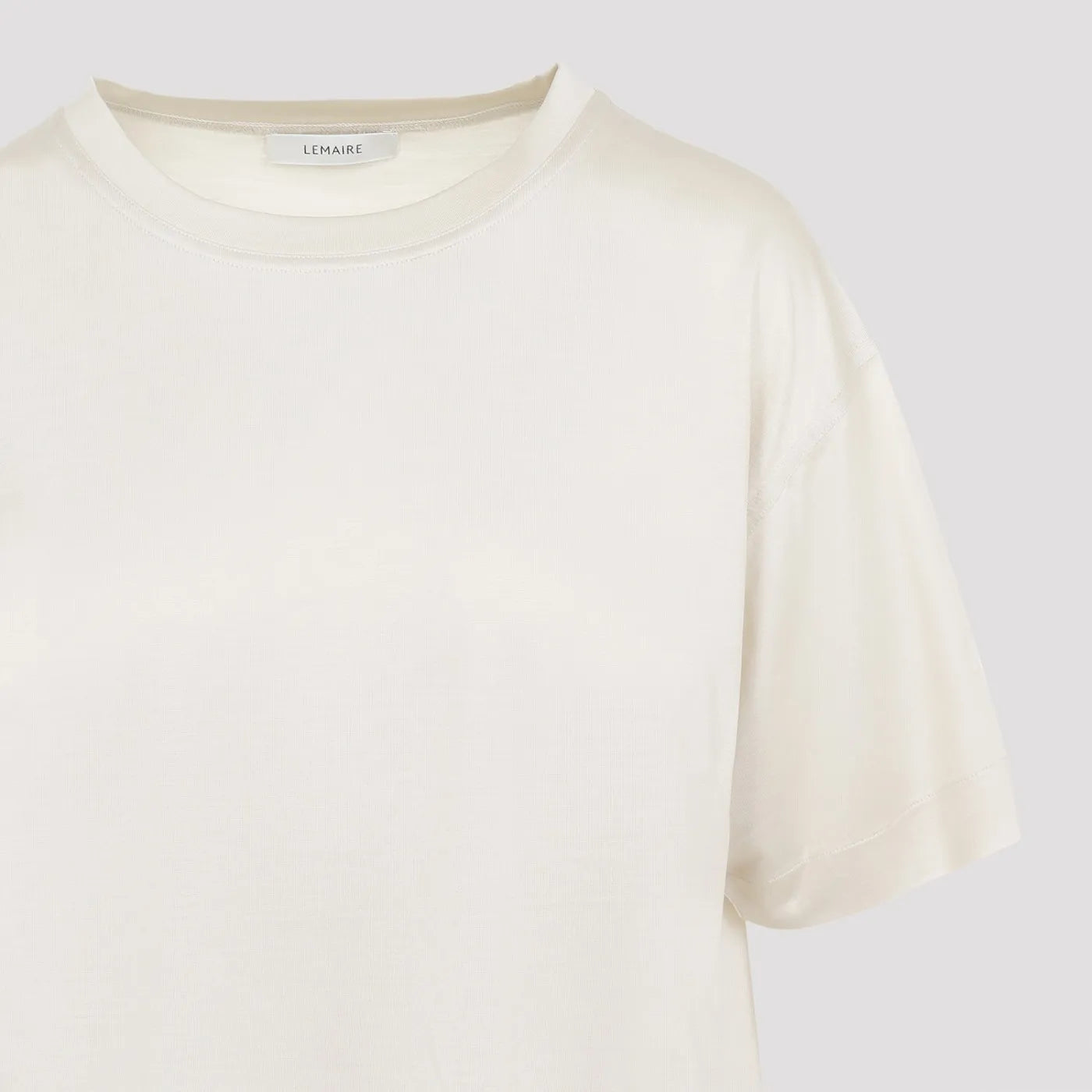 Lemaire Short Sleeve Silk T-Shirt