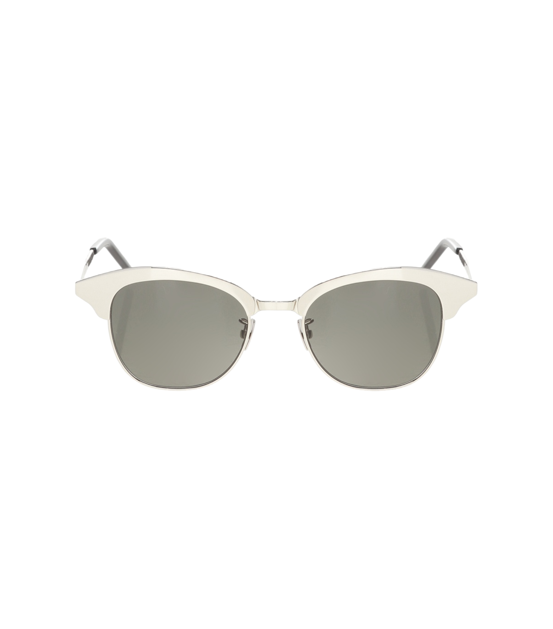Saint Laurent Silver SL 356 Metal Sunglasses