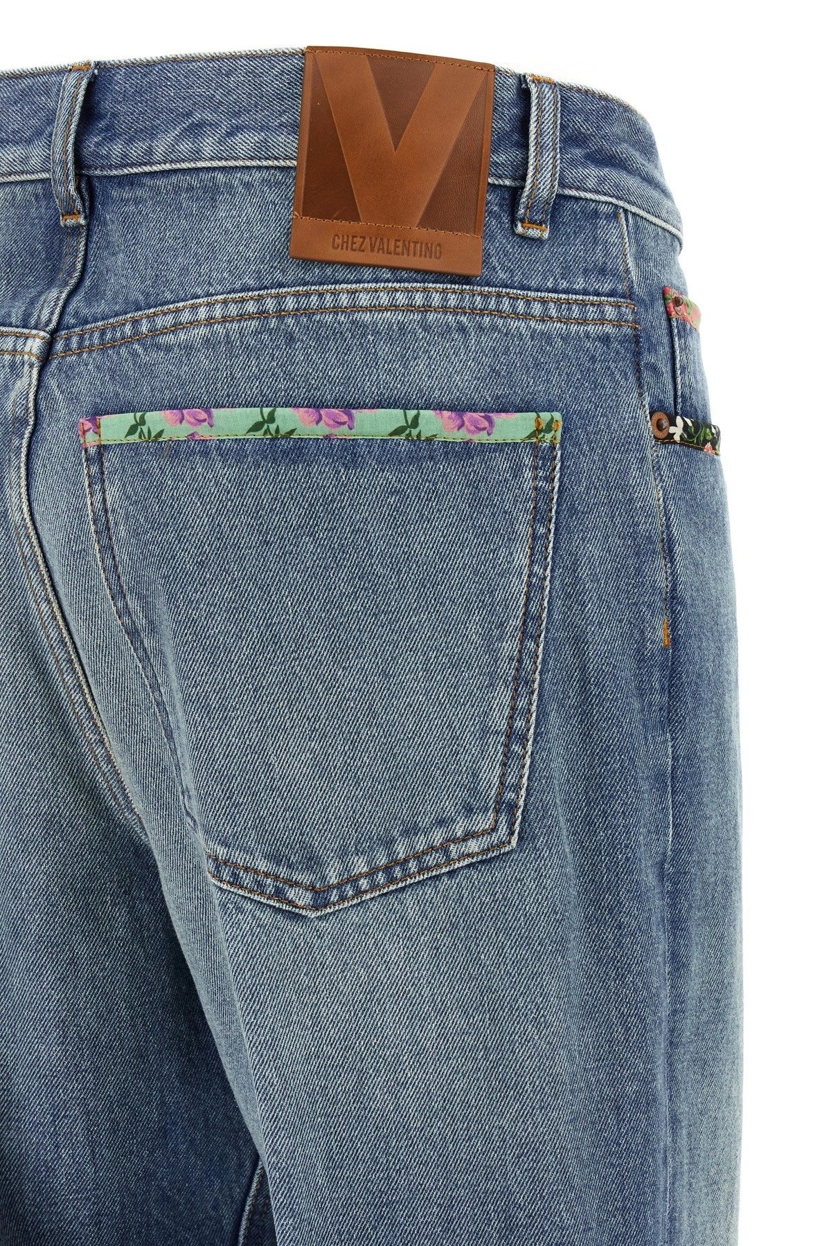 Valentino Garavani Floral Jeans