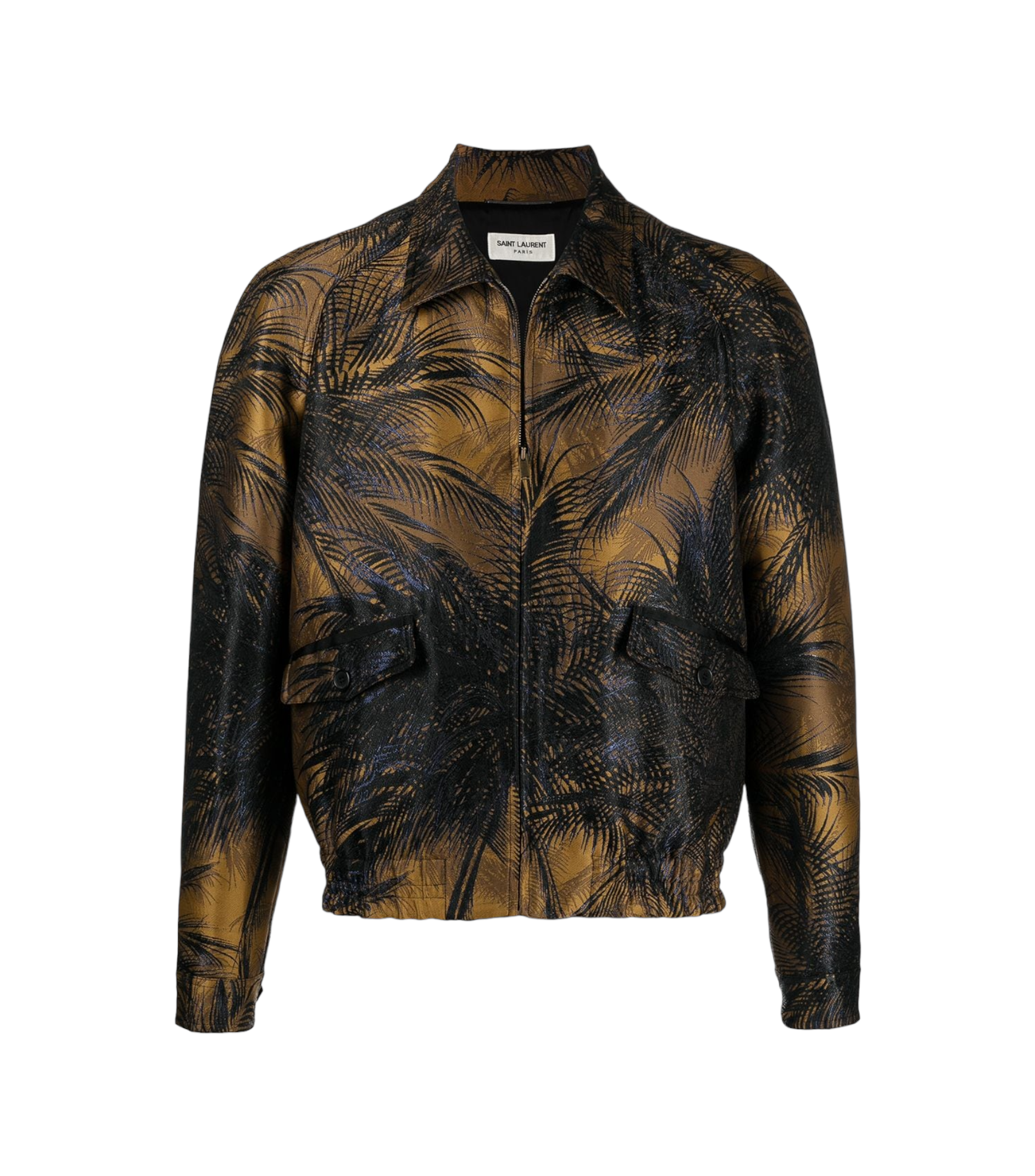 Saint Laurent Raglan Jungle Damask Jacket