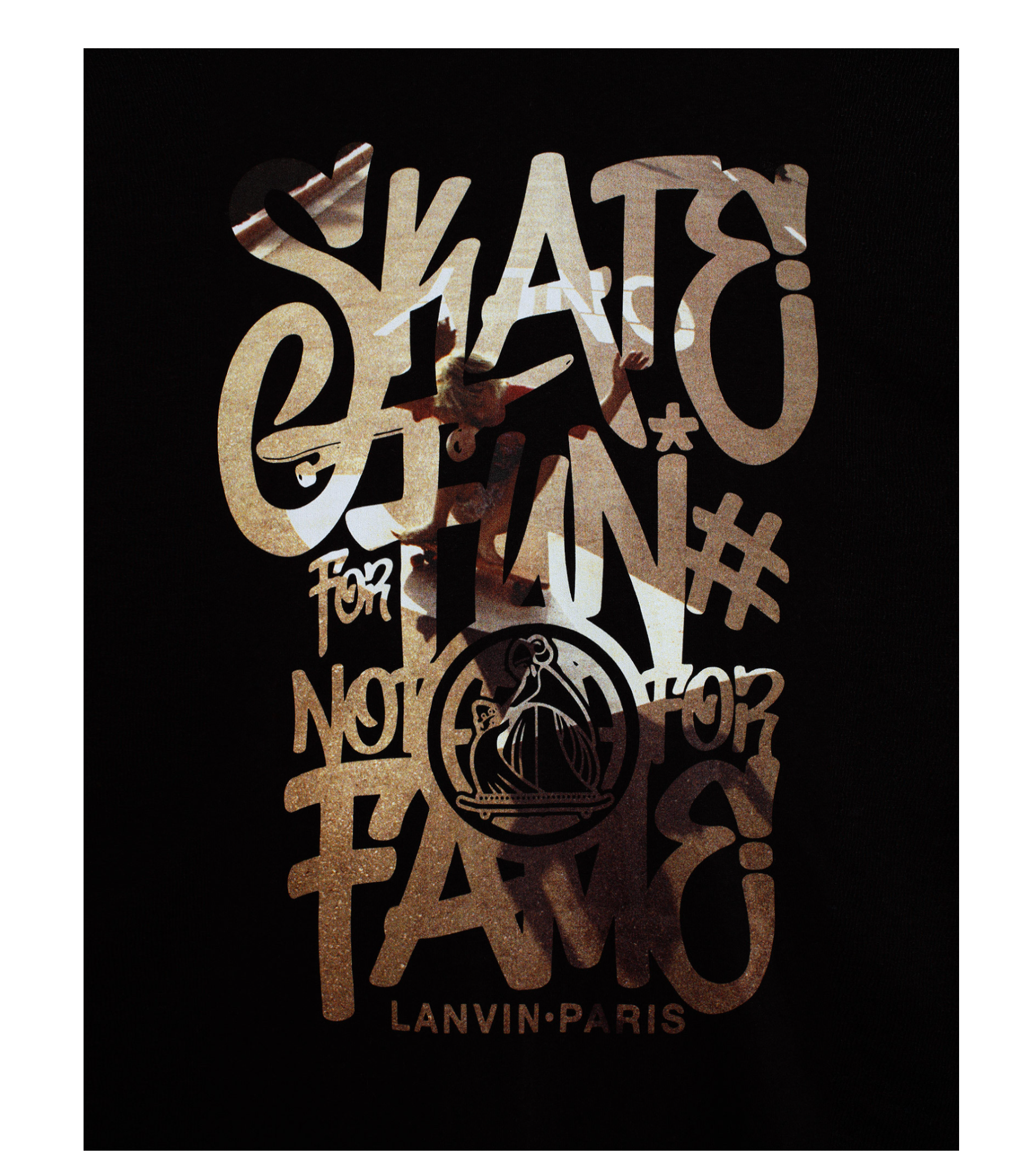 Lanvin Skate Logo Graphic Print T-Shirt