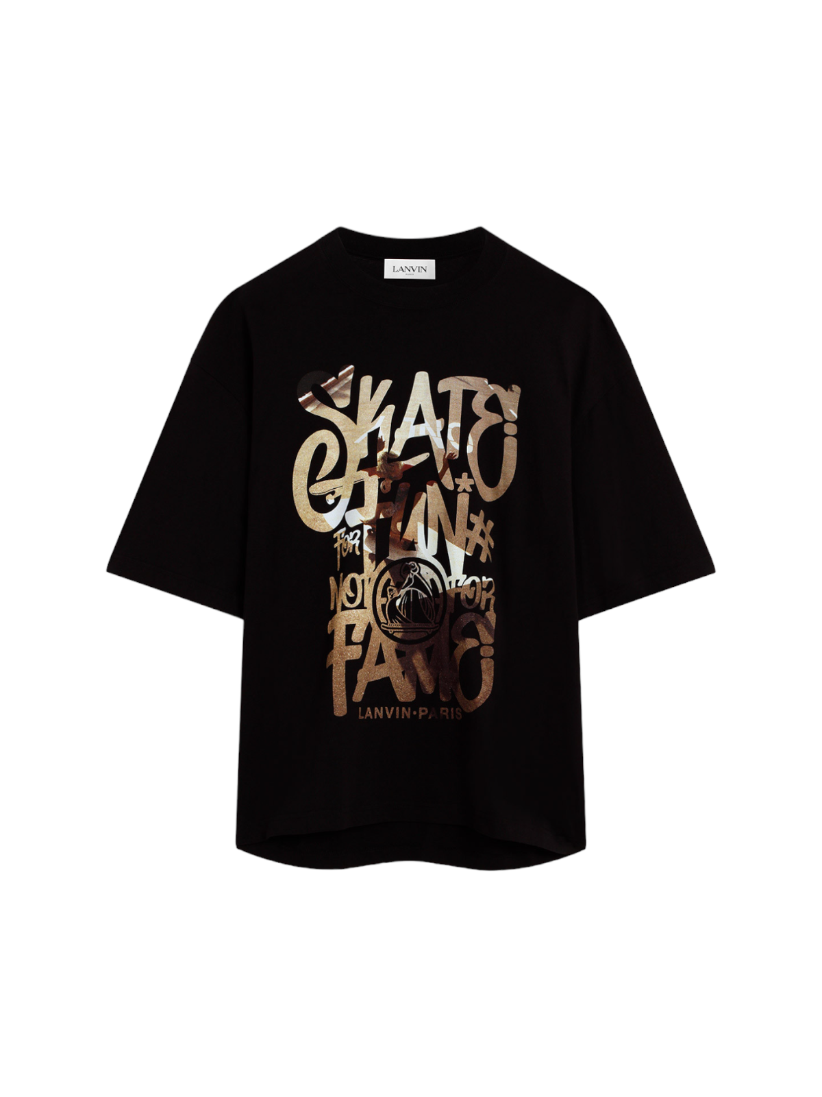 Lanvin Skate Logo Graphic Print T-Shirt