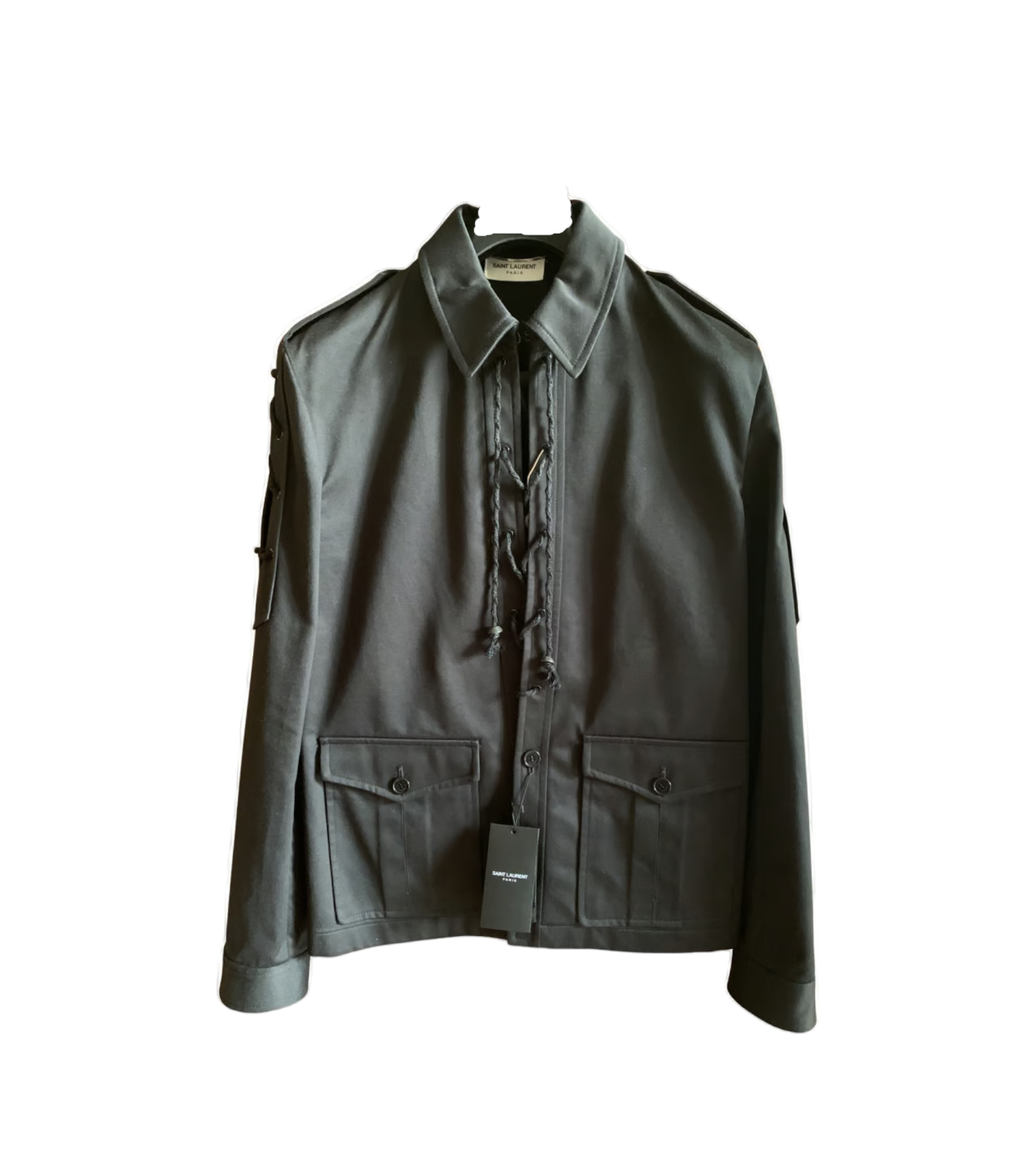 Saint Laurent Multi-Lacing Safari Jacket