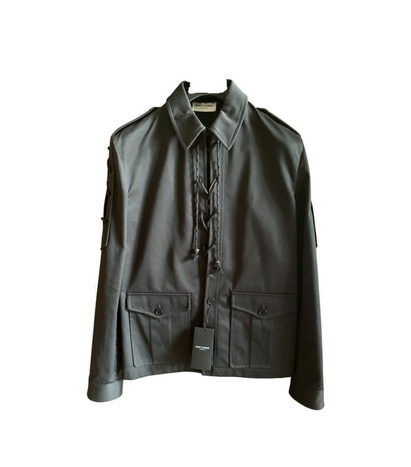 Saint Laurent Multi-Lacing Safari Jacket – Aveugle Shop
